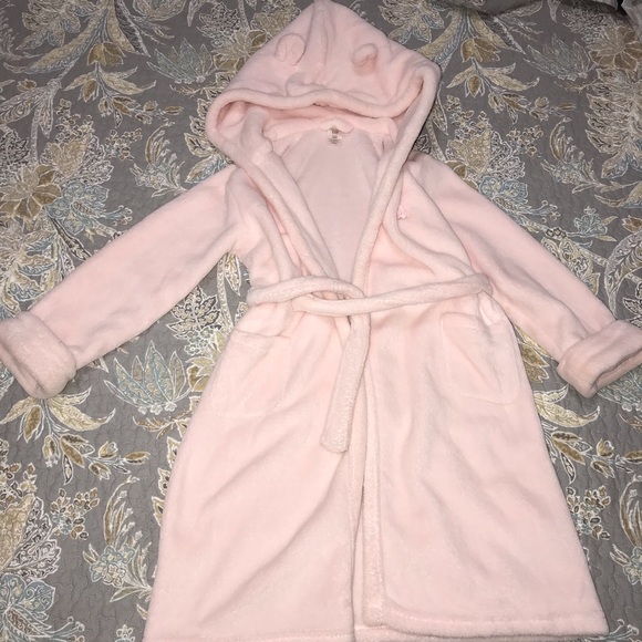 Baby Gap , baby or toddler girl soft teddy robe - Picture 6 of 11